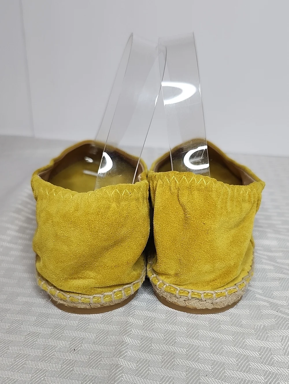 Anthropologie Suede Leather Espadrille Flats NEW In BOX